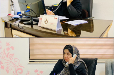 اجرای طرح احوالپرسی توسط مدیریت و کارشناسان مرکز مشاوره